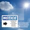 Signmission Contractor Material And Equipment Sign With Symbol, 10 in W x Rectangle, Vinyl Decal OS-2PACK-NS-D-710-L-10819 - alternate 5